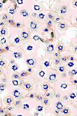 小清新印花华亿平台图片