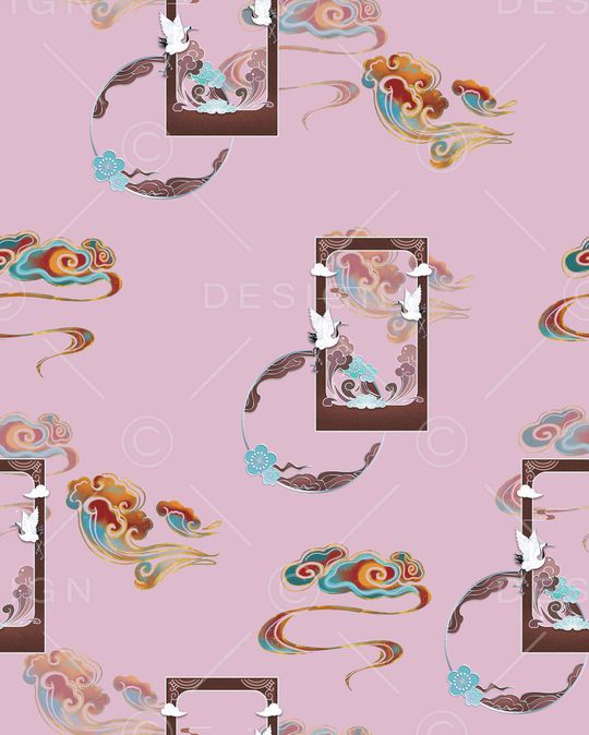 小碎花印花华亿平台图片