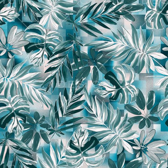 热带华亿平台印花华亿平台图片