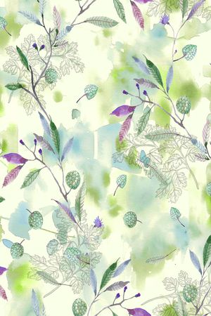 水彩印花华亿平台图片