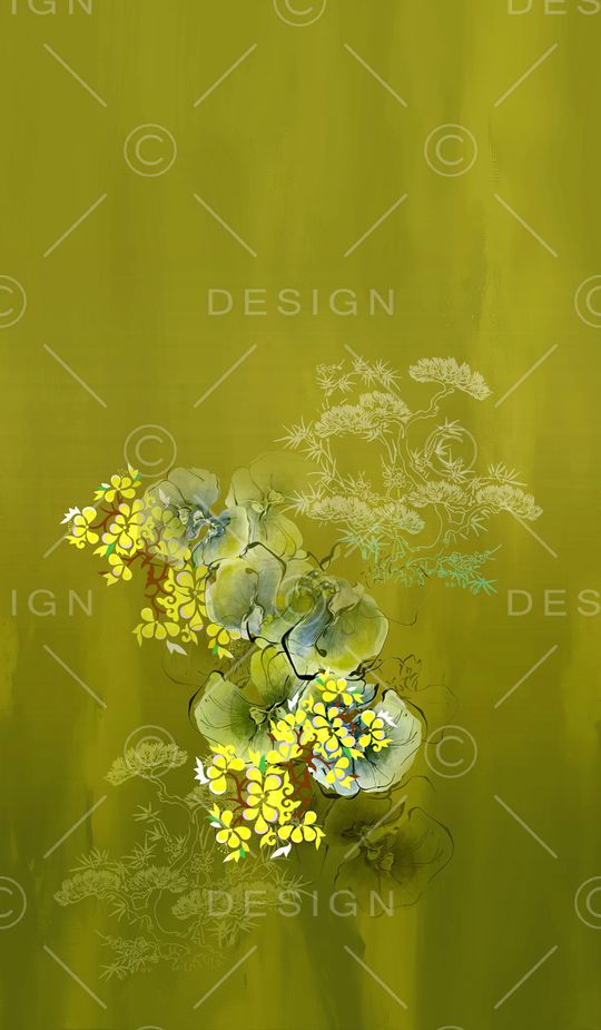 旗袍印花华亿平台图片