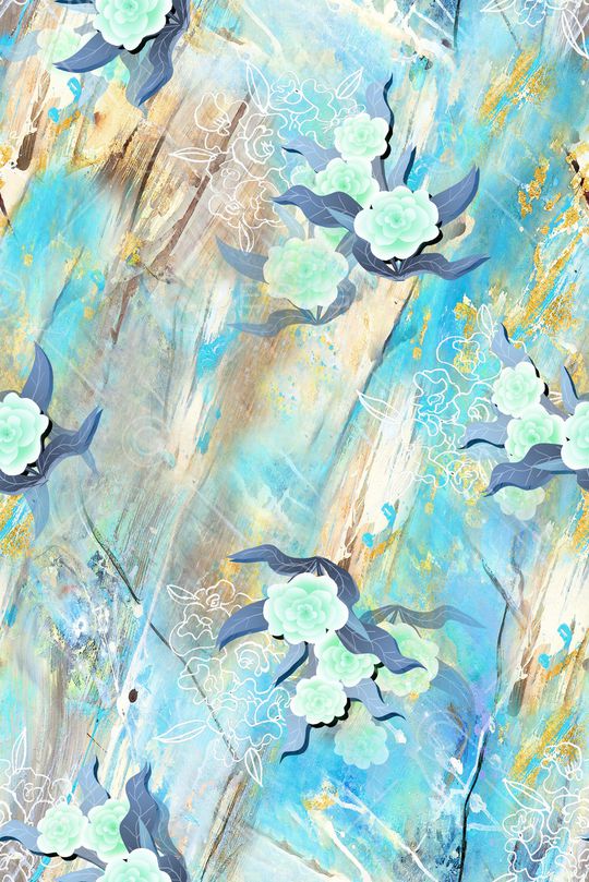 休闲印花华亿平台图片