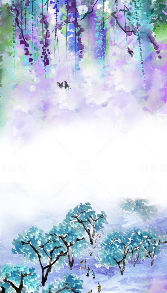 晕染肌理印花华亿平台图片