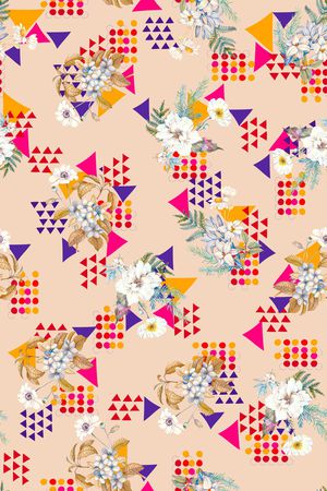 年轻女装印花华亿平台图片