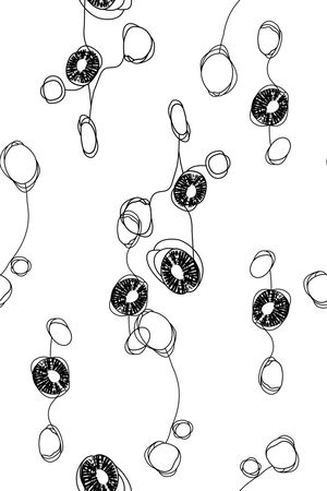 线条画印花华亿平台图片