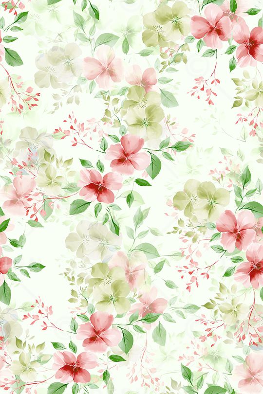 小清新印花华亿平台图片