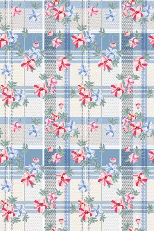 格子印花华亿平台图片