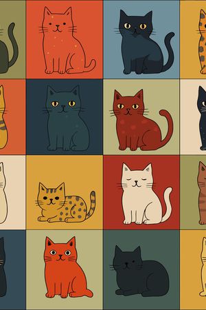 卡通动物印花华亿平台图片