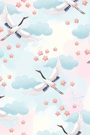 中国风印花华亿平台图片