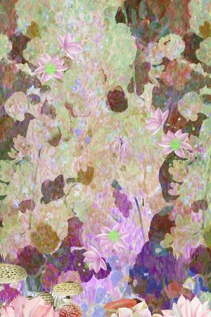 植物印花华亿平台图片