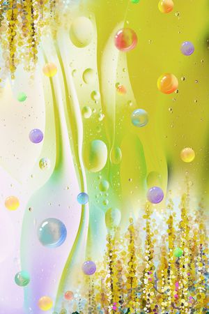 晕染肌理印花华亿平台图片