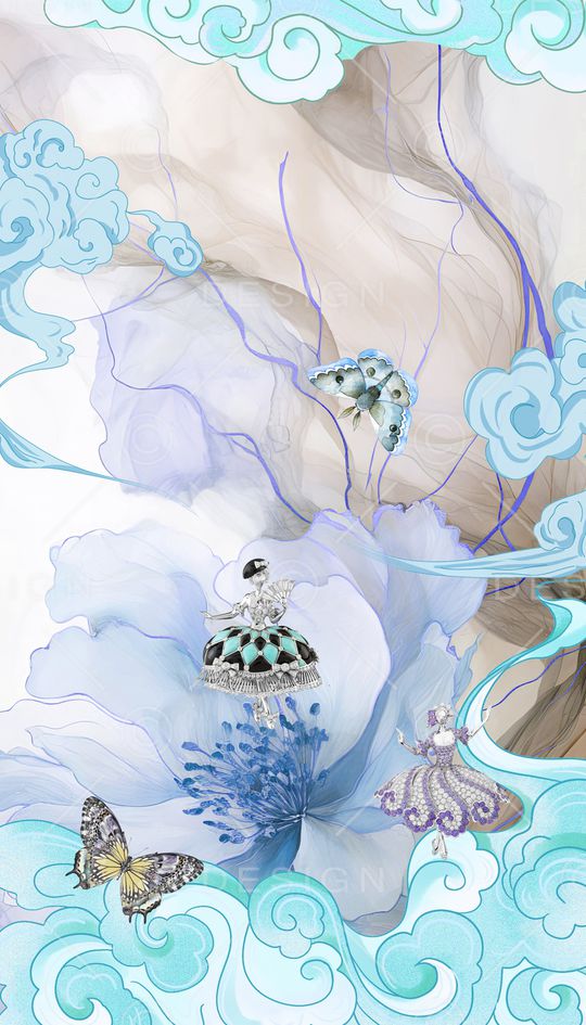 珠宝宝石印花华亿平台图片