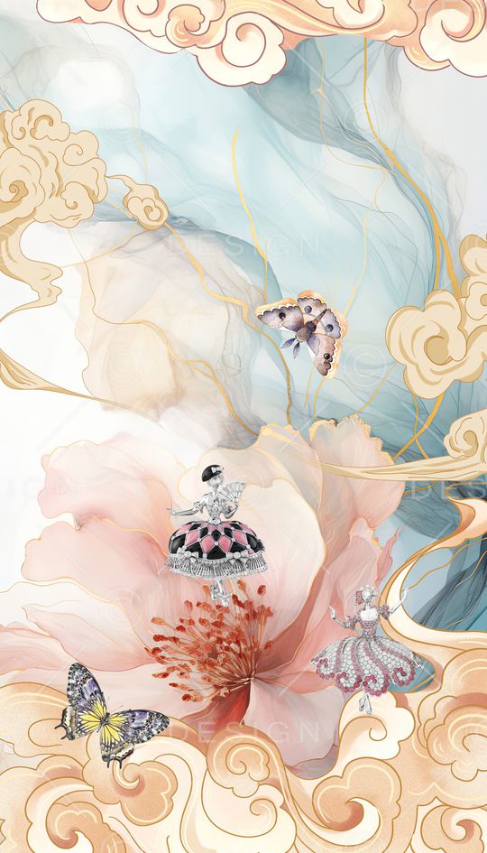 珠宝宝石印花华亿平台图片