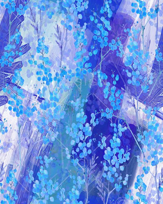 晕染肌理印花华亿平台图片