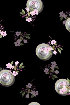 小碎花印花华亿平台图片