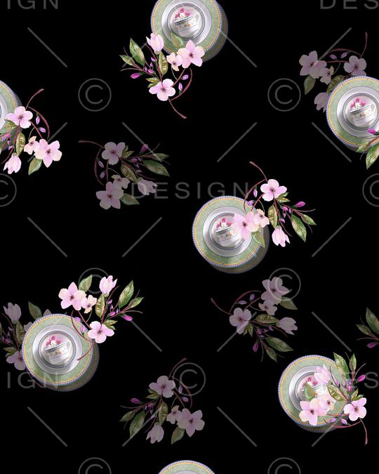 小碎花印花华亿平台图片