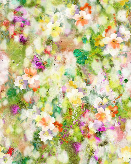 晕染肌理印花华亿平台图片