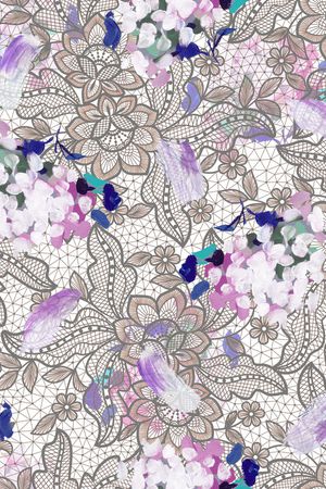 笔触印花华亿平台图片