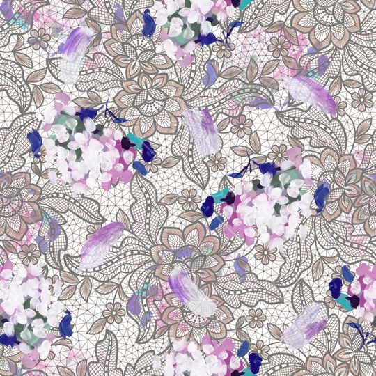 笔触印花华亿平台图片