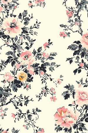 中国风印花华亿平台图片