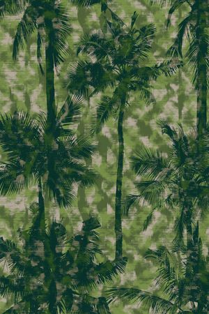 沙滩印花华亿平台图片