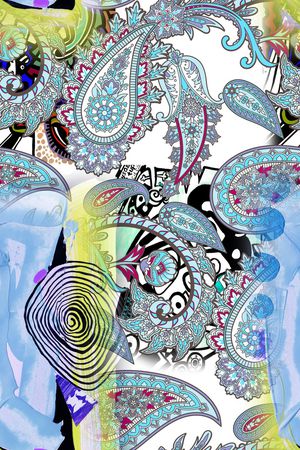 民族风印花华亿平台图片