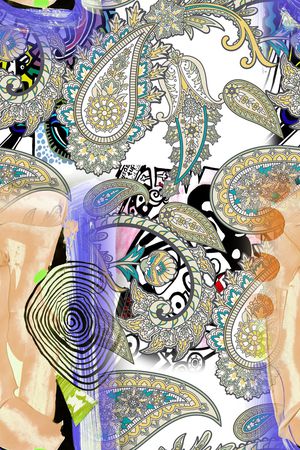 民族风印花华亿平台图片