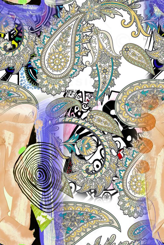 民族风印花华亿平台图片