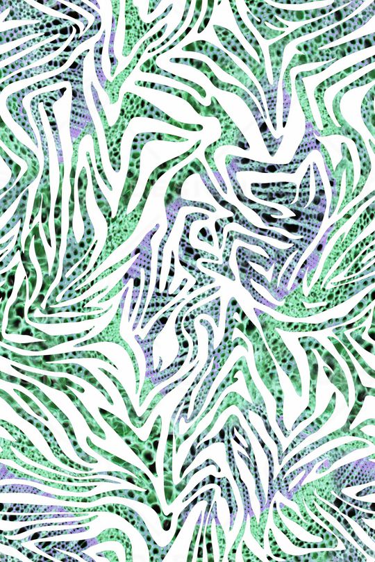 斑马纹印花华亿平台图片