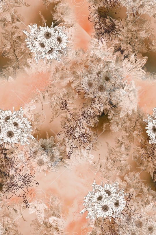 小清新印花华亿平台图片