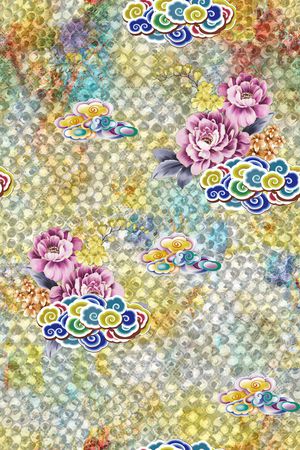 蛇纹印花华亿平台图片