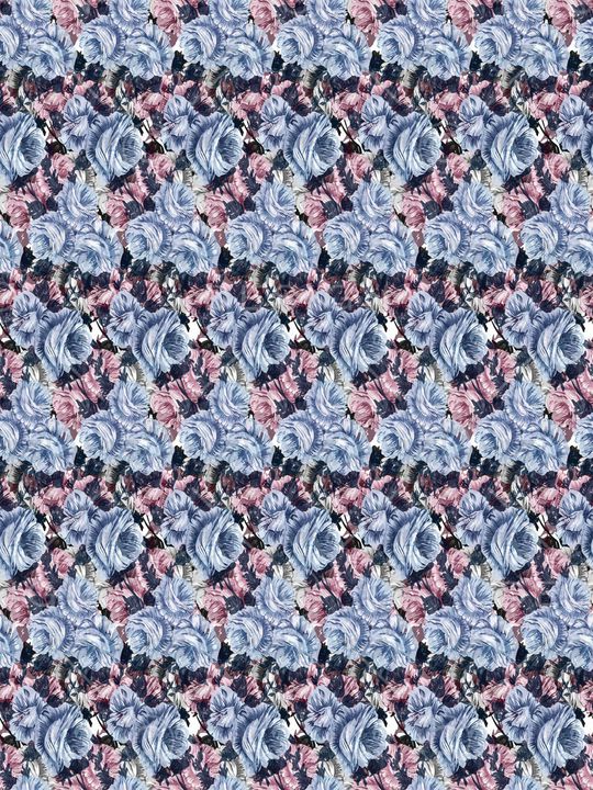 小碎花印花华亿平台图片