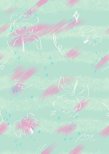 笔触印花华亿平台图片