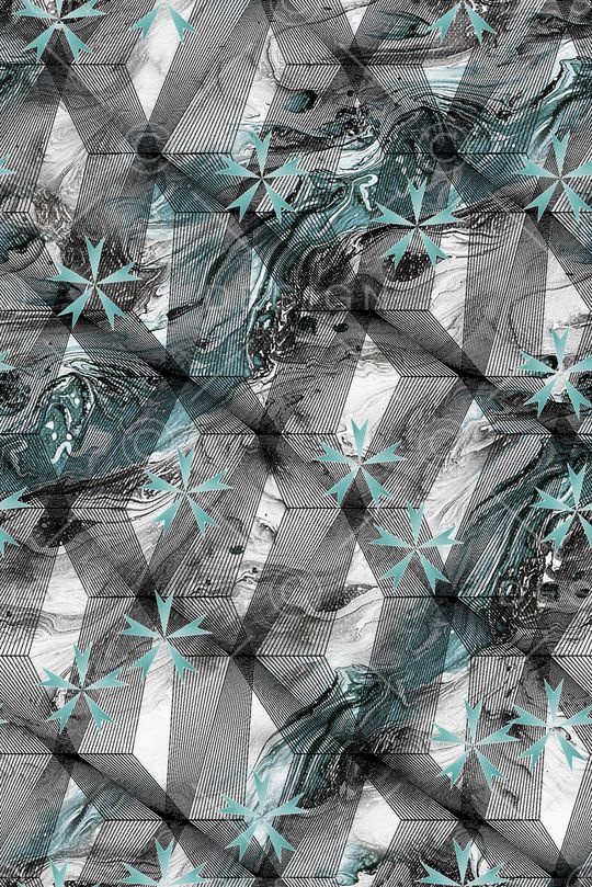 线条印花华亿平台图片