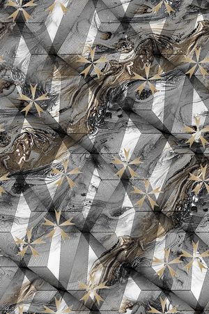 晕染肌理印花华亿平台图片