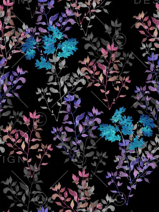 小清新印花华亿平台图片