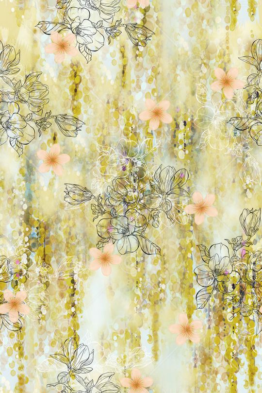 水彩印花华亿平台图片