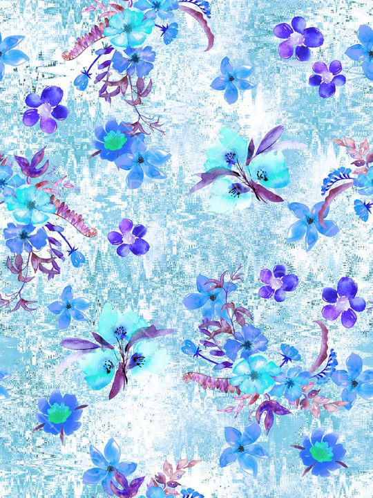 小清新印花华亿平台图片