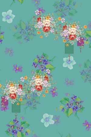 中国风印花华亿平台图片