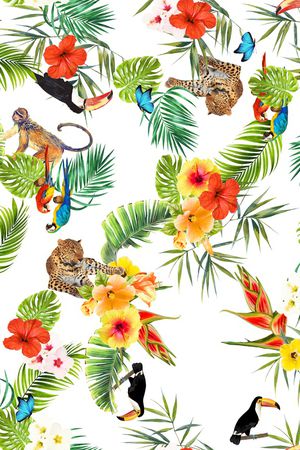 热带华亿平台印花华亿平台图片