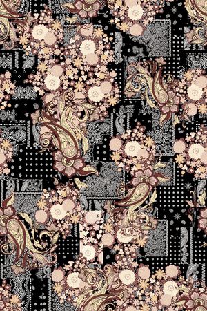 民族风印花华亿平台图片