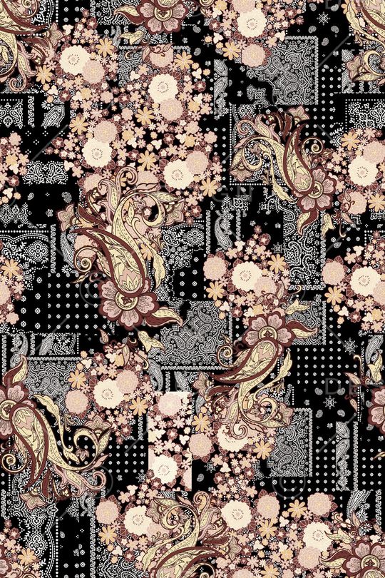 民族风印花华亿平台图片