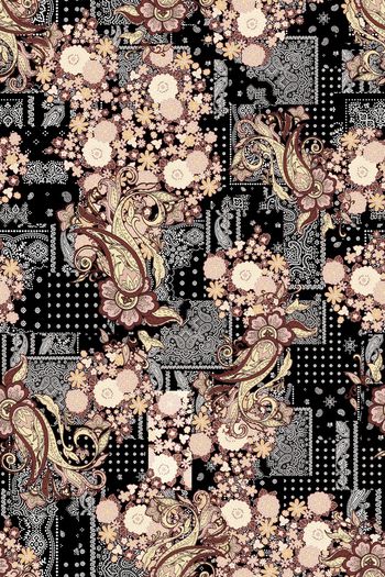 民族风印花华亿平台图片