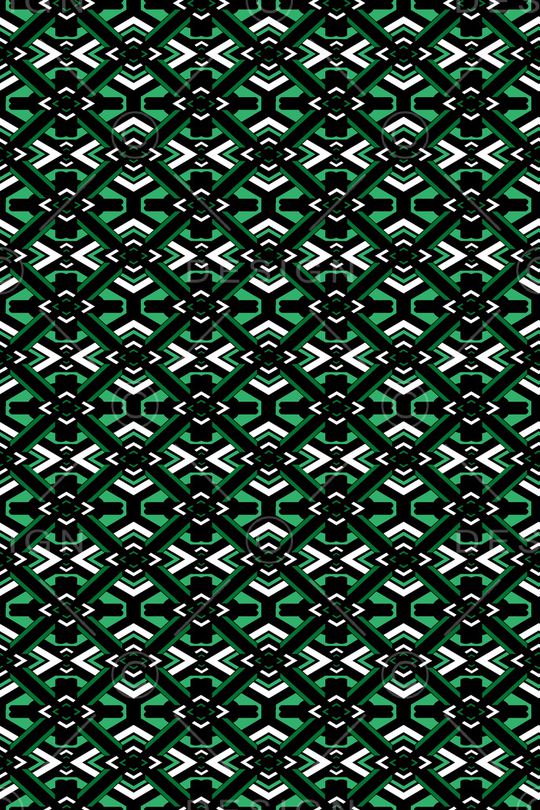 绿色印花华亿平台图片