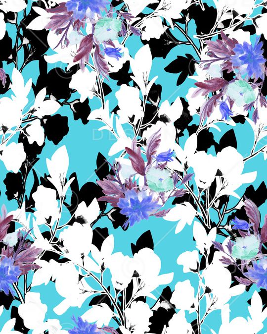 小清新印花华亿平台图片