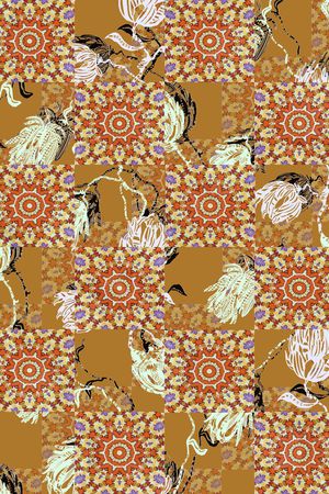 民族风印花华亿平台图片