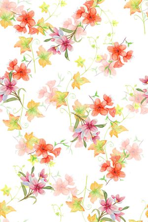 小清新印花华亿平台图片