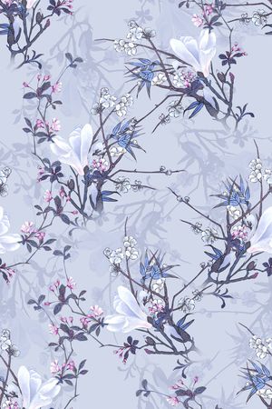 中国风印花华亿平台图片