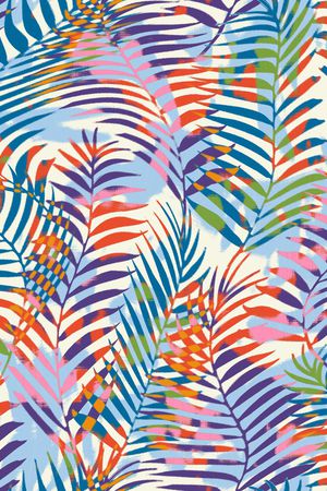 植物印花华亿平台图片