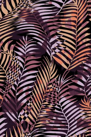 植物印花华亿平台图片